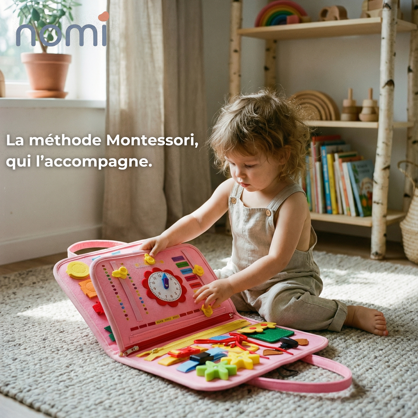 La valise d'activité NOMI accompagne votre enfant dans son apprentissage 