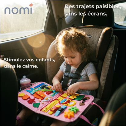 Valise d'activités NOMI avec jeux pour enfant